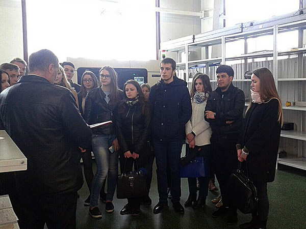 Студенты факультета экономики и права посетили ОАО «558 Авиационный ремонтный завод»