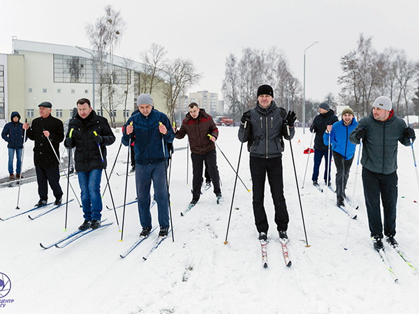 Лыжные гонки в программе круглогодичной спартакиады «Здоровье» среди работников университета 