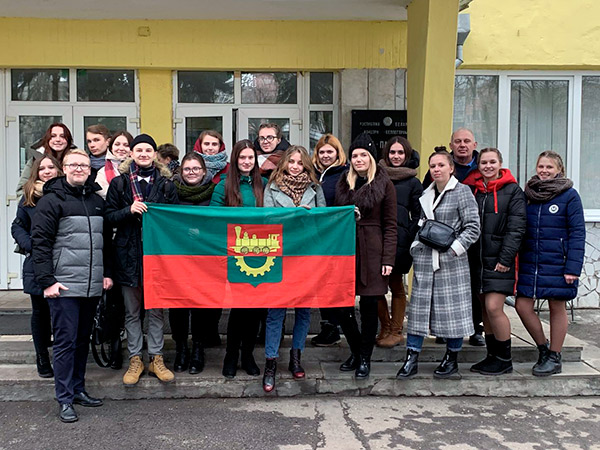 Активисты БарГУ в составе делегации г. Барановичи посетили Пинск