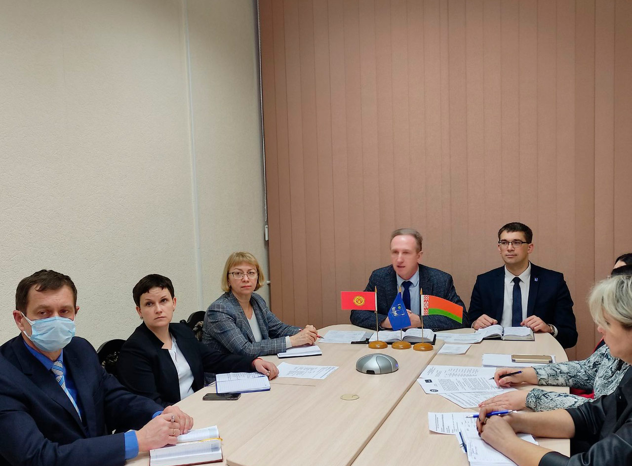 Проведены деловые переговоры по приоритетным направлениям взаимодействия БарГУ и ведущего университета Кыргызстана