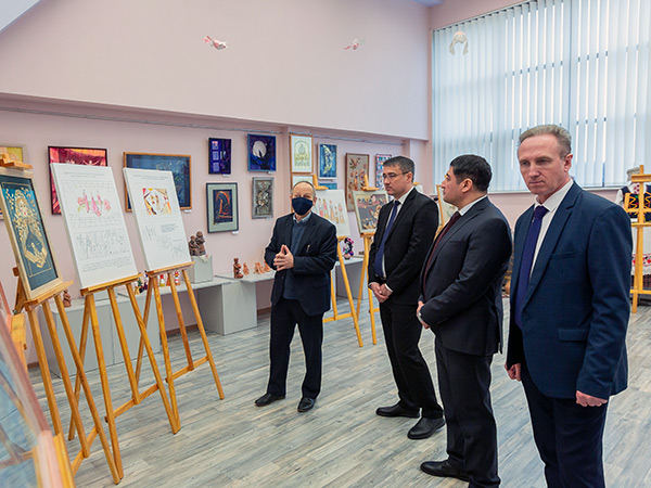 Визит представителей Посольства Республики Узбекистан в Республике Беларусь в БарГУ