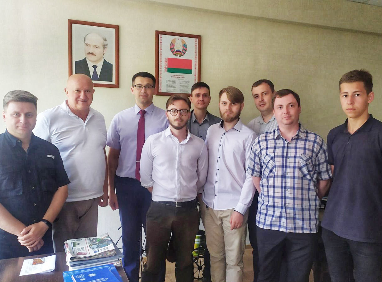 Молодые учёные и студенты БарГУ посетили Барановичский комбинат железобетонных конструкций