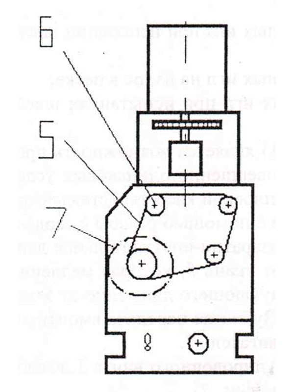 Фиг. 2 - Вид устройства для ускоренных испытаний швейных игл при испытании швейных игл на износ на ткани